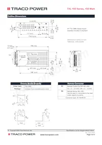 TXL 150-48S Datasheet Page 4