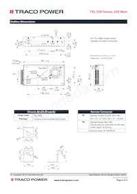 TXL 230-12S Datasheet Page 4