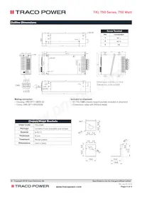 TXL 750-48S Datasheet Page 4