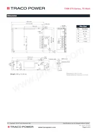 TXM 075-148 Datasheet Page 4