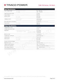 TXM 150-148 Datasheet Pagina 2