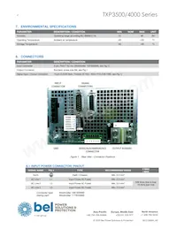 TXP4000-1110G數據表 頁面 4