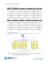 TXP4000-1110G數據表 頁面 7