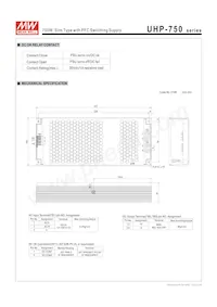 UHP-750-24 데이터 시트 페이지 4