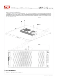 UHP-750-24 Datasheet Pagina 5