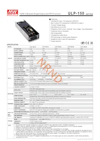USP-150-36 Datasheet Cover
