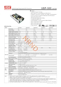 USP-500-15 Datasheet Cover