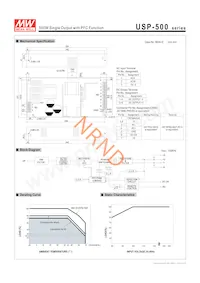 USP-500-15 데이터 시트 페이지 2