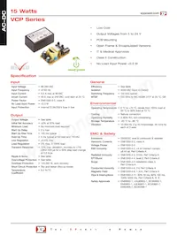 VCP15US15 Datasheet Cover