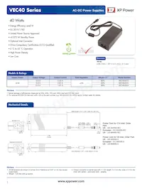 VEC40US24 Datasheet Cover