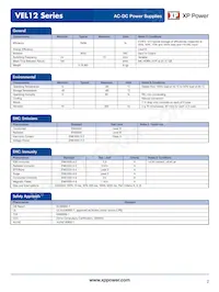 VEL12US090-UK-JA Datasheet Page 2