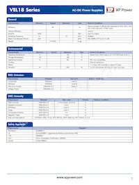 VEL18US090-UK-JA Datasheet Page 2