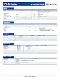 VEL36US150-UK-JA Datasheet Page 2