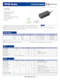 VET30US120C2-JA Datasheet Cover