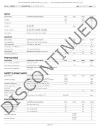 VOF-25-9 Datasheet Pagina 2