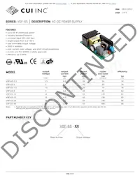 VOF-65-15 Datasheet Cover