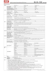 XLG-150-H-AB Datasheet Pagina 3