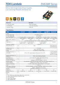 ZWS300BAF15/TA Datasheet Cover