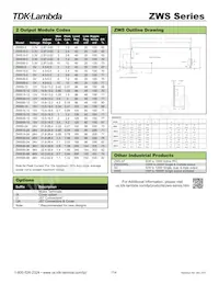 ZWS505/JA Datasheet Page 2