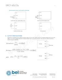 0RCY-60U12L Datasheet Page 5