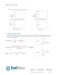 0RCY-60U12L Datasheet Pagina 5