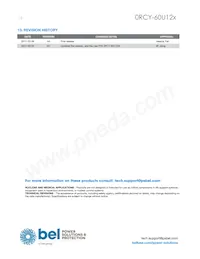 0RCY-60U12L Datasheet Pagina 12