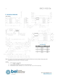 0RCY-F0S10BG 데이터 시트 페이지 16