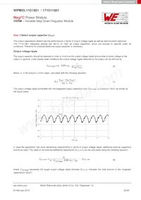 171011801 Datasheet Pagina 20