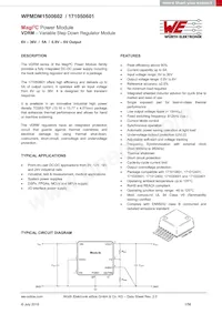 171050601 Datasheet Cover