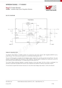 171050601 Datasheet Pagina 17