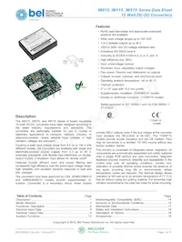 48IMS15-15-9C Datasheet Cover