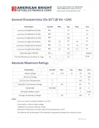 AB-EZD03G-A3 Datasheet Page 3