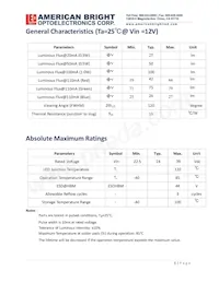 AB-EZD24A-B3-K18 Datasheet Page 3