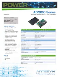 ADQ800-48S12B-4L 데이터 시트 표지