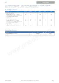 AXA016A0X3-SR Datasheet Page 4
