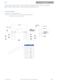 AXA016A0X3-SR Datasheet Pagina 17