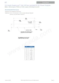AXA016A0X3-SR數據表 頁面 18