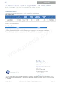 AXA016A0X3-SR Datasheet Page 19