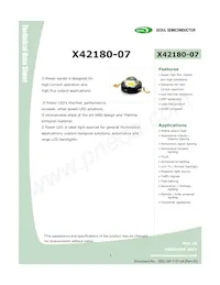 B42180-07 Datasheet Cover