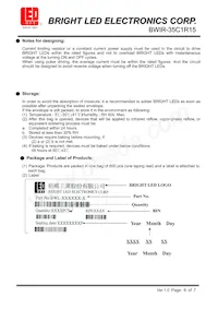 BWL-35C1R15 Datasheet Pagina 6