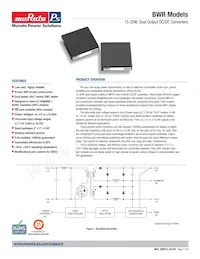BWR-15/500-D5A-C Datasheet Cover