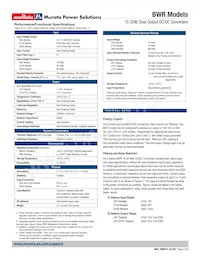 BWR-15/500-D5A-C Datasheet Page 3