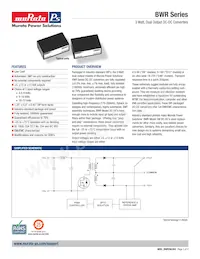 BWR-15/85-D5-C Datasheet Cover