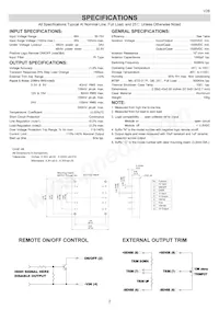 CHB150-48S24N Datasheet Page 2