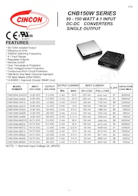 CHB150W-48S48N Datasheet Copertura