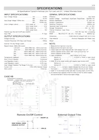 CHB200W-48S48N Datasheet Page 2