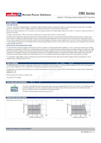 CME0505DC Datasheet Page 3