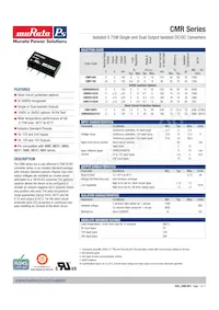 CMR100PC Datasheet Cover
