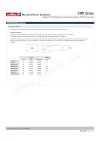 CMR100PC Datasheet Pagina 7