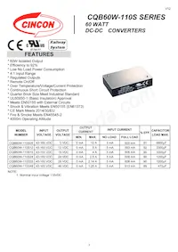 CQB60W-110S28N Datasheet Copertura